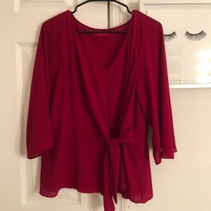 Red Blouse